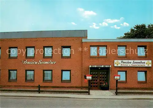 AK / Ansichtskarte Kalifornien_Ostseebad Pension Seemoeve Kalifornien_Ostseebad