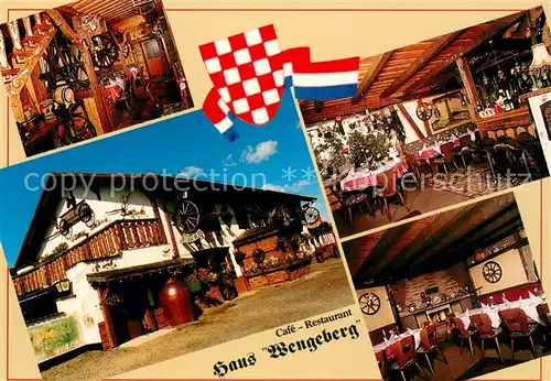 AK / Ansichtskarte Breckerfeld Cafe Restaurant Haus Wengeberg Breckerfeld