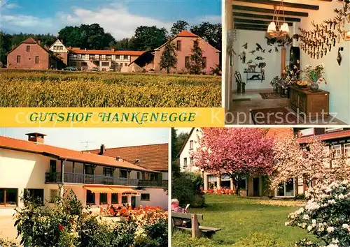 AK / Ansichtskarte Bentorf Ferien auf dem Gutshof Hankenegge Garten Baumbluete Bentorf