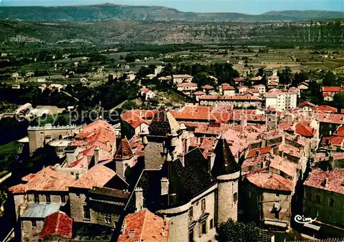 AK / Ansichtskarte Aubenas Le Chateau dAubenas Vue aerienne Aubenas