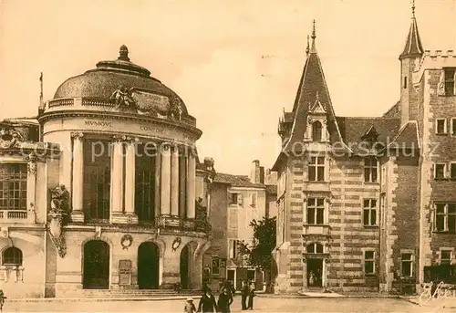 AK / Ansichtskarte Agen_Lot_et_Garonne Le Musee et le Theatre Agen_Lot_et_Garonne