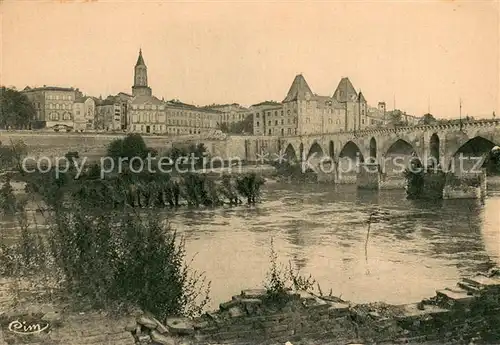 AK / Ansichtskarte Montauban_Tarn et Garonne Vuesur le Tarn et le Musee Ingres 
