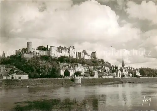 AK / Ansichtskarte Chinon_Indre_et_Loire Vue generale prise des bords de la Vienne Chinon_Indre_et_Loire