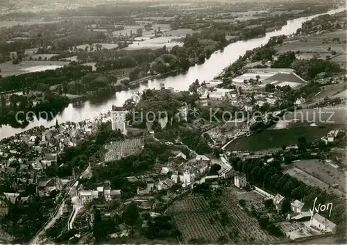 AK / Ansichtskarte Chinon_Indre_et_Loire Vue aerienne au dessus des Chateaux de la Loire Chinon_Indre_et_Loire