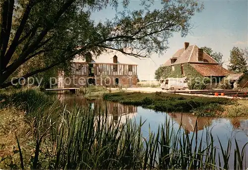 AK / Ansichtskarte Estissac La Vanne et le Moulin Peche a la truite Estissac