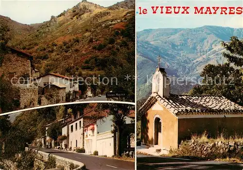 AK / Ansichtskarte Mayres_Ardeche Panorama Kapelle Mayres Ardeche