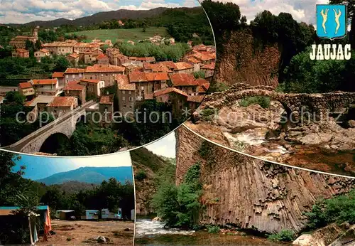 AK / Ansichtskarte Jaujac Vue partielle Le Camping Jaujac