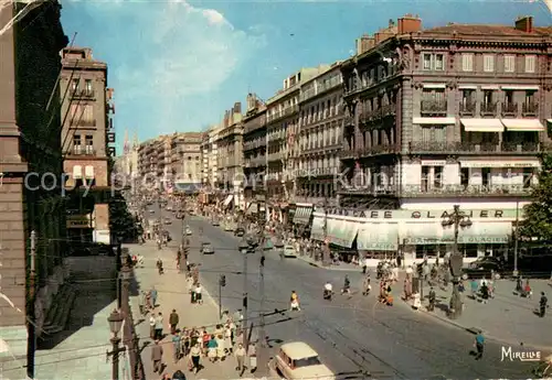 AK / Ansichtskarte Marseille_Bouches du Rhone La Canebiere Marseille