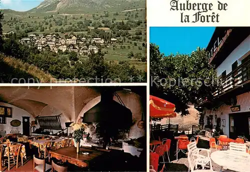 AK / Ansichtskarte Auris_en_Oisans Hotel Restaurant Auberge de la Foret Vue partielle 