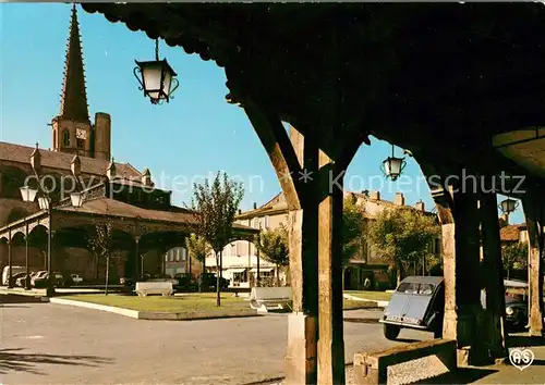 AK / Ansichtskarte Mirepoix_Ariege La Place et les Couverts Mirepoix Ariege