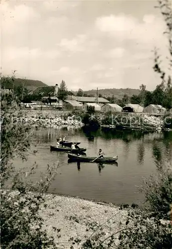 AK / Ansichtskarte Vayrac en Quercy Le Camp de l EDF 
