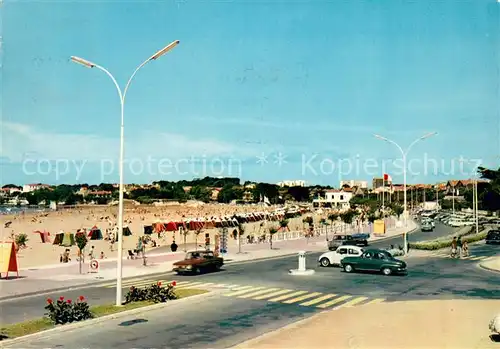 AK / Ansichtskarte Saint Georges de Didonne Le Boulevard de la Cote de Beaute La grande plage Saint Georges de Didonne