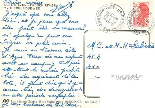 AK / Ansichtskarte Theoule sur Mer Vue aerienne Theoule sur Mer