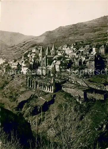 AK / Ansichtskarte Conques_Aveyron Vue panoramique Sud Est Conques Aveyron