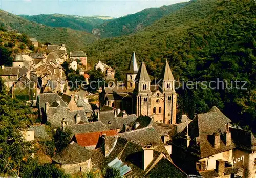 AK / Ansichtskarte Conques_en_Rouergue_Aveyron Vue d ensemble 