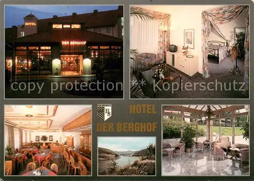 AK / Ansichtskarte Luisenthal Hotel der Berghof Luisenthal