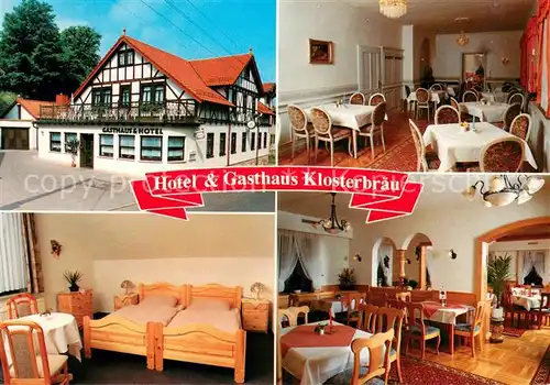 AK / Ansichtskarte Bad_Liebenstein Hotel Gasthaus Klosterbr Bad_Liebenstein
