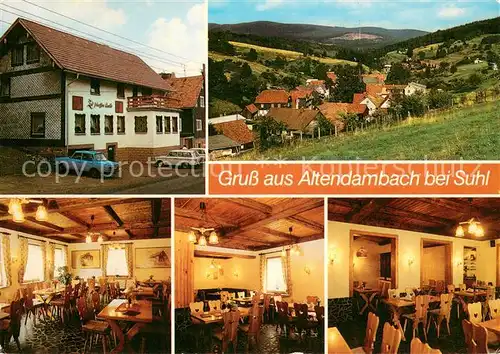 AK / Ansichtskarte Altendambach Restaurant Zur frischen Quelle Altendambach
