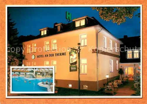 AK / Ansichtskarte Bad_Wilsnack Hotel an der Therme Bad_Wilsnack