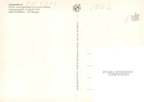 AK / Ansichtskarte Ulbargen Leinerstift e. V. Ulbargen