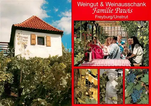 AK / Ansichtskarte Freyburg_Unstrut Weingut Familie Pawis Freyburg_Unstrut