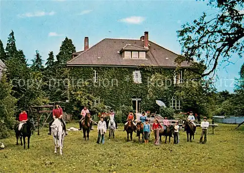 AK / Ansichtskarte Lamstedt Ponyhof Westerberg Lamstedt