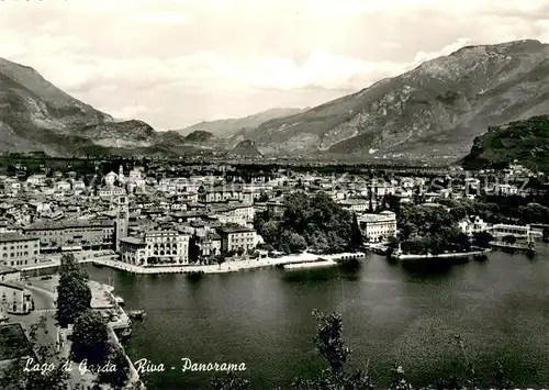 AK / Ansichtskarte Riva_del_Garda Fliegeraufnahme Riva_del_Garda