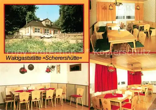 AK / Ansichtskarte Ohrdruf Waldgastst?tte Scherersh?tte Ohrdruf