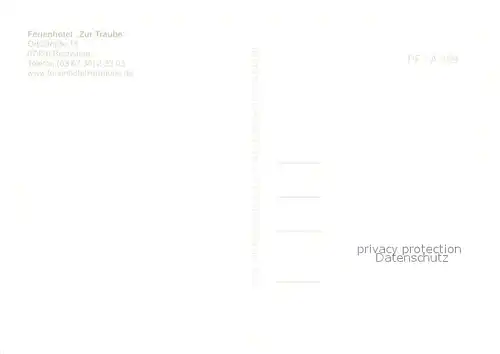 AK / Ansichtskarte Bechstedt Ferienhotel zur Traube Bechstedt