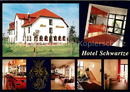 AK / Ansichtskarte Weimar_Lahn Hotel Schwartze Weimar_Lahn