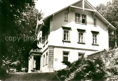 AK / Ansichtskarte Bad_Berka Volksheilbad Bettenhaus am Park Bad_Berka