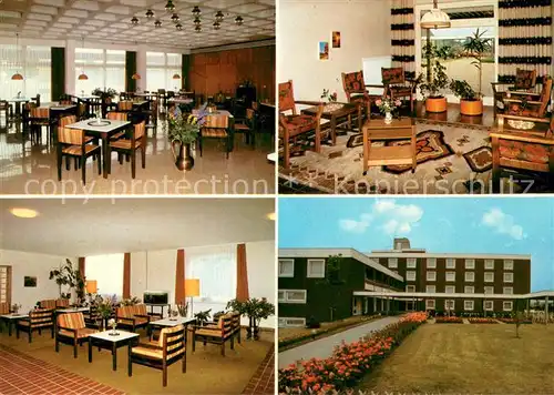 AK / Ansichtskarte Loccum Evangelisches Altenheim Speisesaal Aufenthaltsraum Loccum