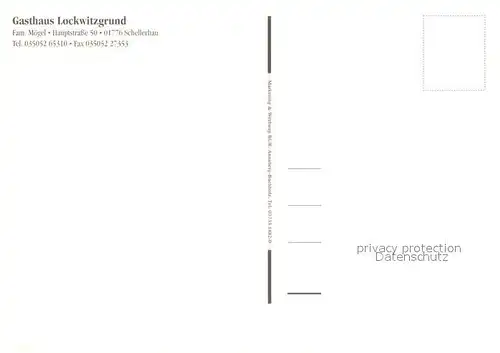 AK / Ansichtskarte Schellerhau Gasthaus Lockwitzgrund Schellerhau