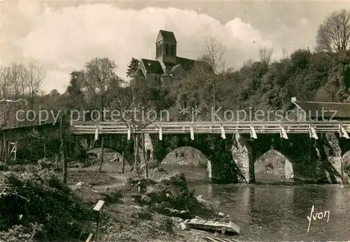 AK / Ansichtskarte Saint Cenepi le Cerei Pittoresque village sur la Sarthe 