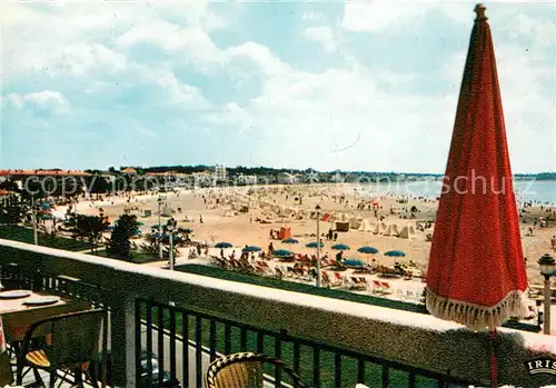 AK / Ansichtskarte Royan_Charente Maritime La Plage et la Promenade vues du Portique Royan Charente Maritime