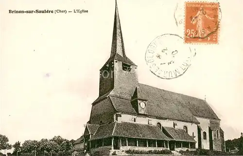 AK / Ansichtskarte Brinon sur Sauldre Eglise Brinon sur Sauldre