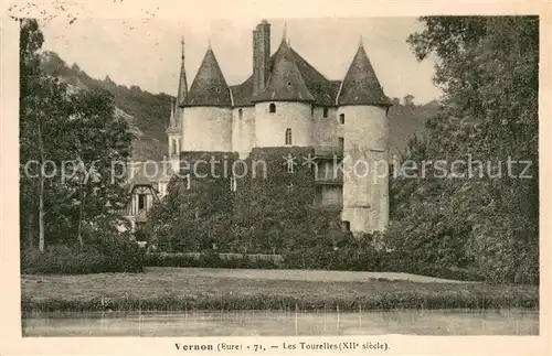 AK / Ansichtskarte Vernon_Eure Les Tourelles Vernon Eure