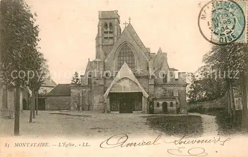 AK / Ansichtskarte Montataire Eglise Montataire