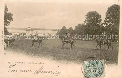AK / Ansichtskarte Compiegne_Oise Une Revue au Parc Compiegne Oise