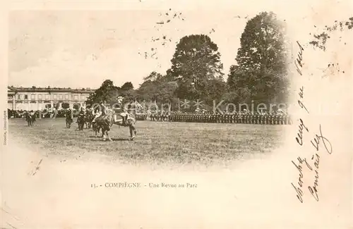 AK / Ansichtskarte Compiegne_Oise Une Revue au Parc Compiegne Oise