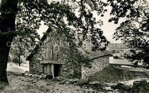 AK / Ansichtskarte Lourdes_Hautes_Pyrenees Cite Secours Saint Pierre La Chapelle de la Cite Secours La Bergerie de Bartres Lourdes_Hautes_Pyrenees