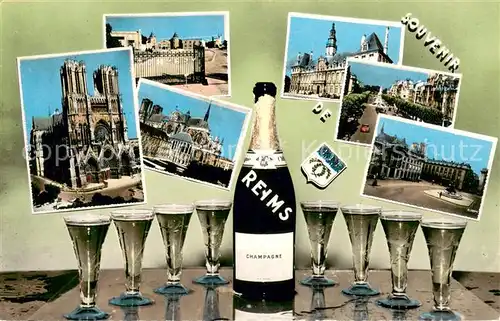 AK / Ansichtskarte Reims_Champagne_Ardenne Vue d ensemble Reims_Champagne_Ardenne
