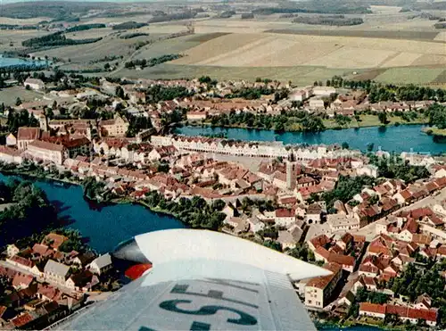 AK / Ansichtskarte Telc Fliegeraufnahme Telc