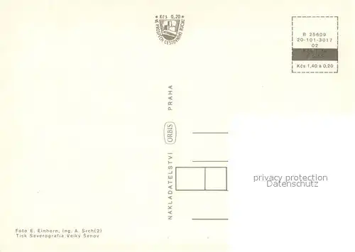 AK / Ansichtskarte Humpolec Stadtpanorama Kirche Hotel Wappen Humpolec