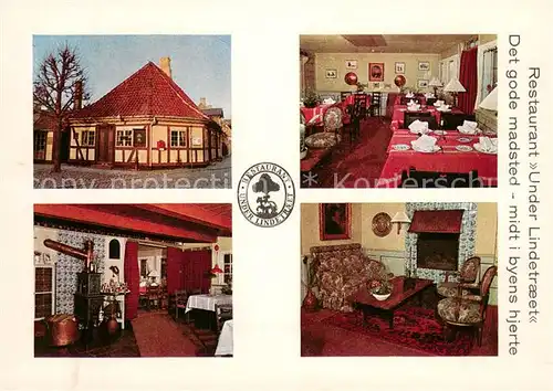 AK / Ansichtskarte Odense Restaurant "Under Lindetraet" Odense
