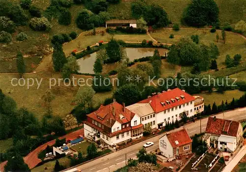 AK / Ansichtskarte Wiesbach_Saarland Landheim Wiesbach Muettergenesungsheim Kurheim Fliegeraufnahme Wiesbach_Saarland