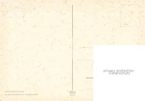 AK / Ansichtskarte Bad_Rothenfelde Knappschaftskurheim Weidtmanshof Bad_Rothenfelde