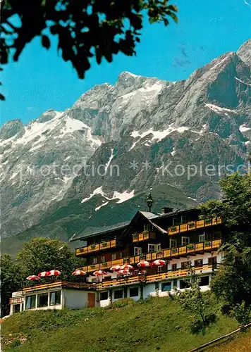 AK / Ansichtskarte Muehlbach_Hochkoenig Alpengasthof Bergheimat Muehlbach Hochkoenig