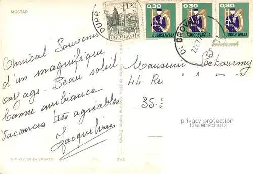 AK / Ansichtskarte Mostar_Moctap Panorama Mostar_Moctap