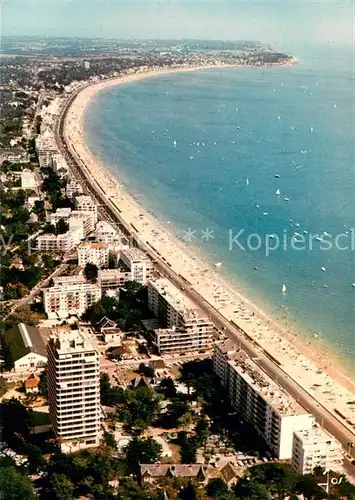 AK / Ansichtskarte La_Baule_sur_Mer Le boulevard de Mer et les immeubles Vue aerienne La_Baule_sur_Mer